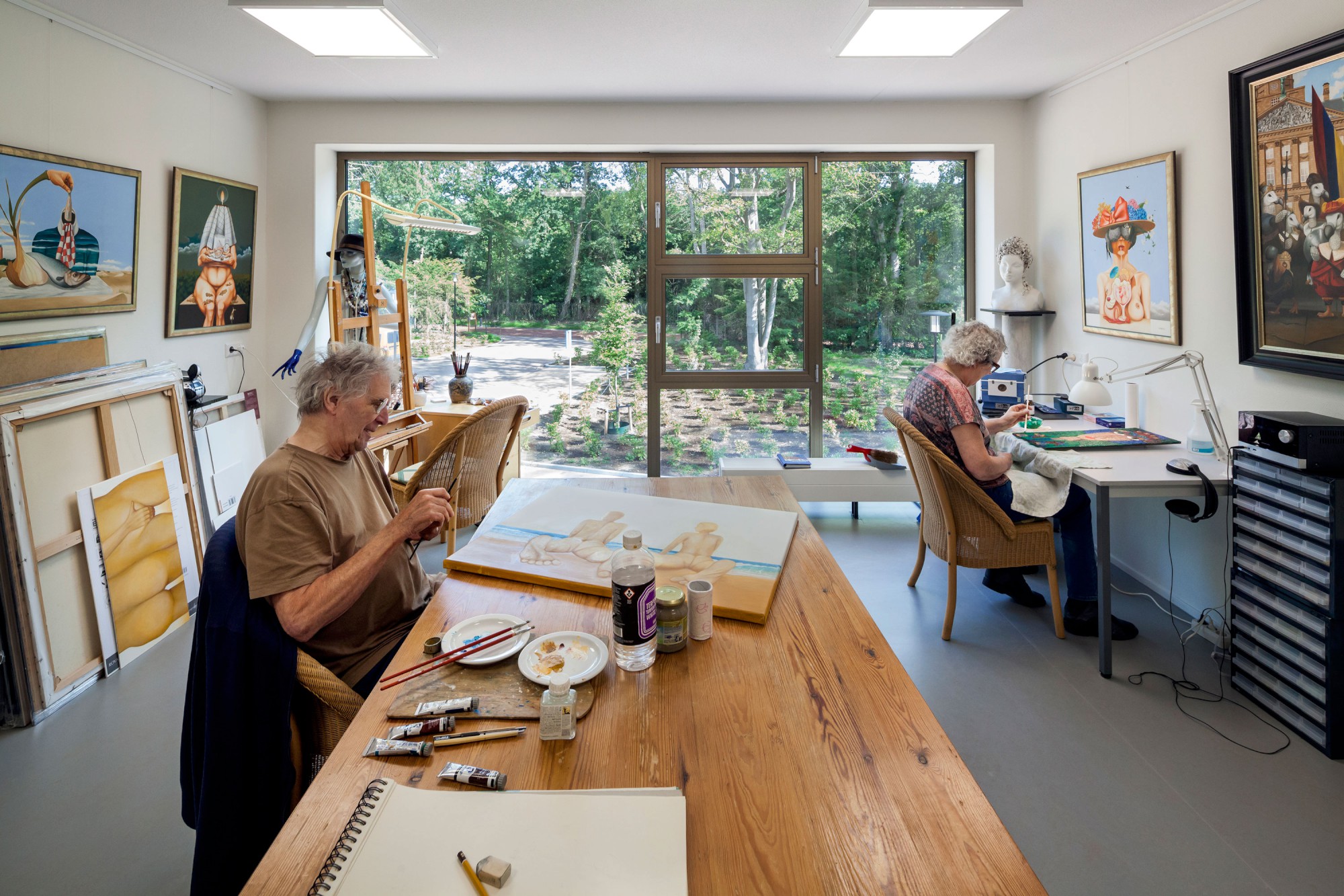 Rosa Spier Huis in Laren (NH) door EGM architecten. Beeld ScagliolaBrakkee