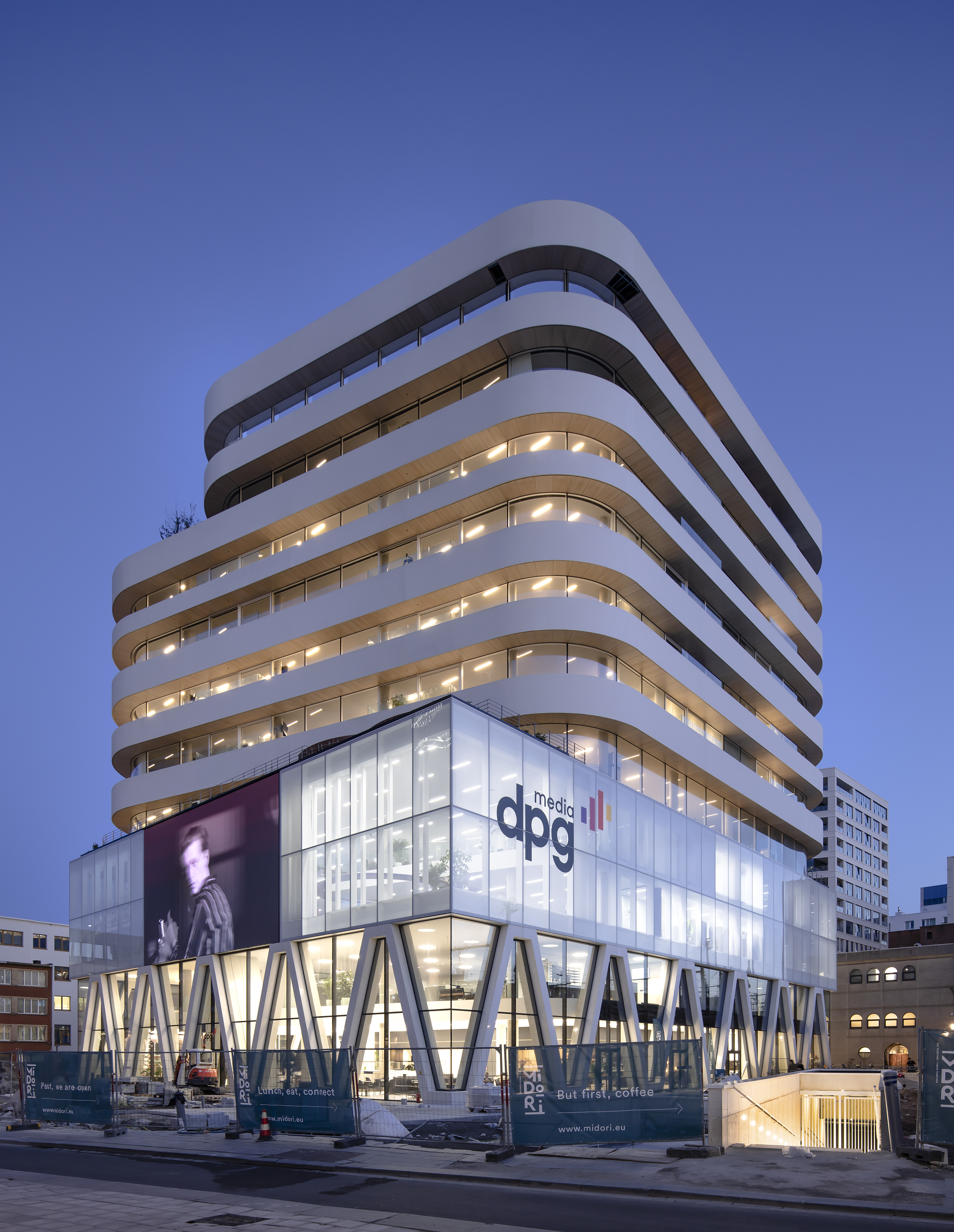 HQ DPG MEDIA - Binst Architects. Photo Tim Fisher