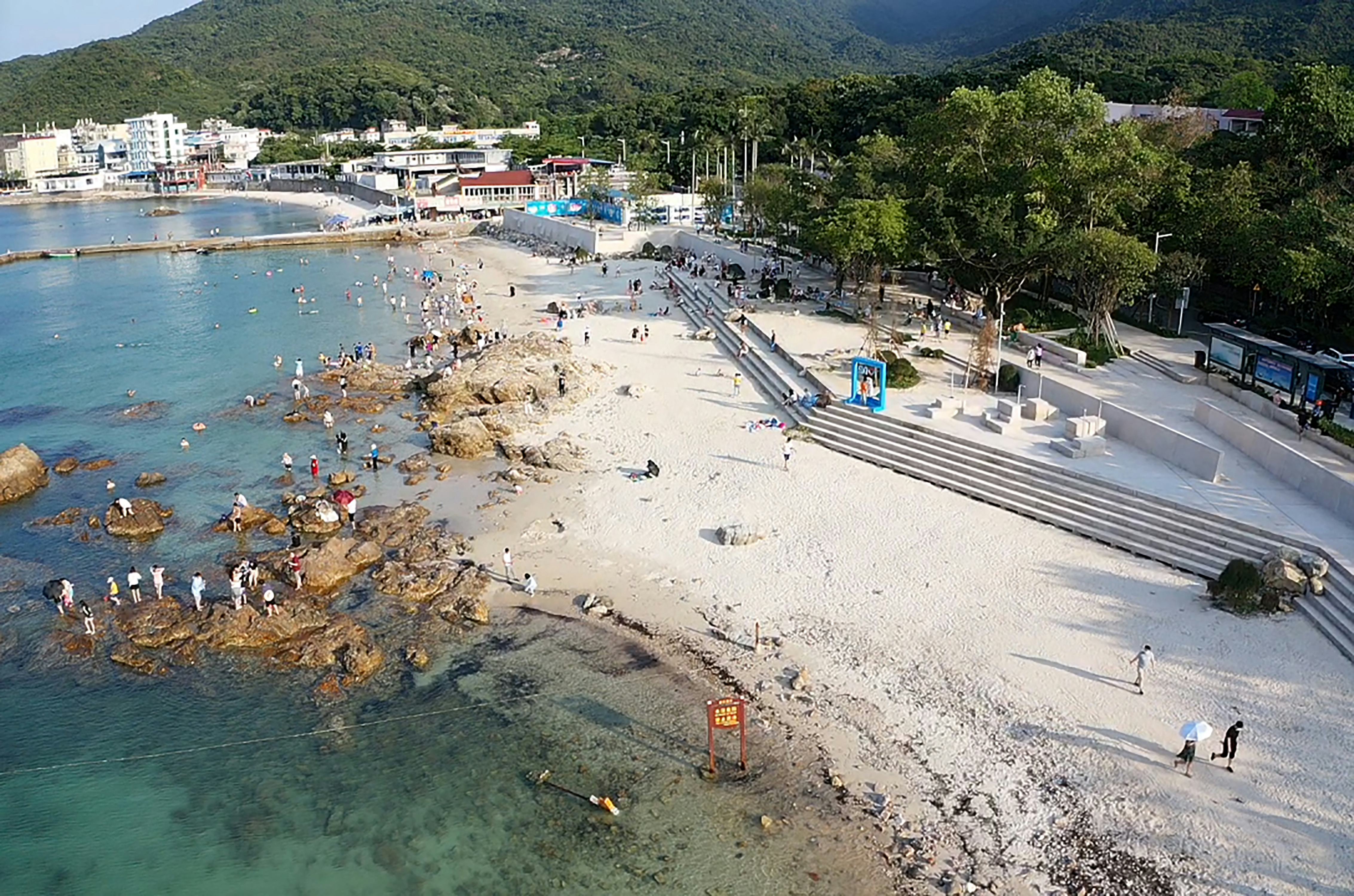 Typhoon-proof Shenzhen East Coast - Demonstratiezone Yangmeikeng open voor publiek