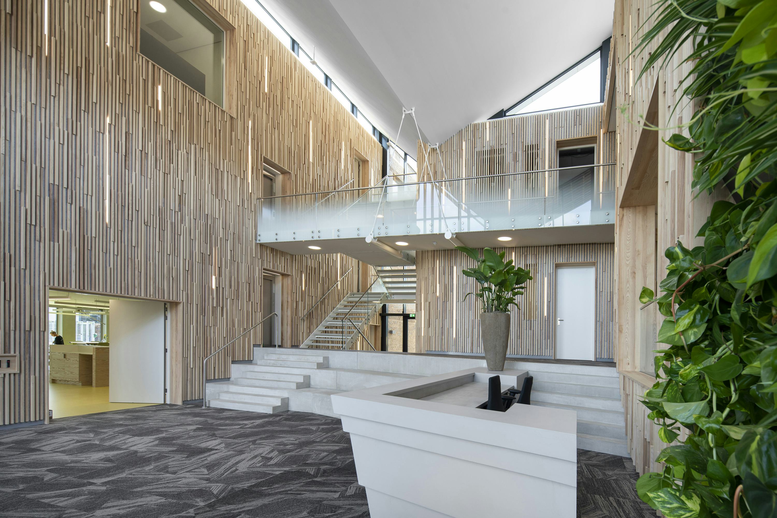 Het atrium, een dynamisch middelpunt