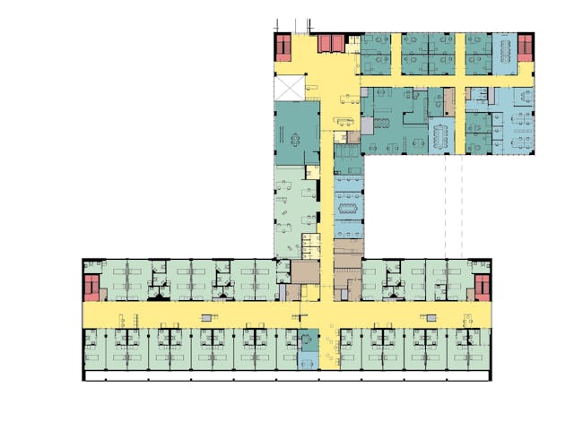 Eerste Verdieping. Beeld door EGM architecten