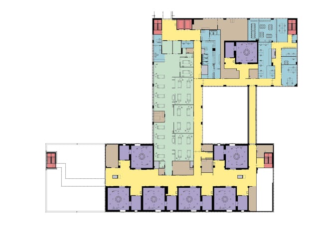Tweede Verdieping. Beeld door EGM architecten