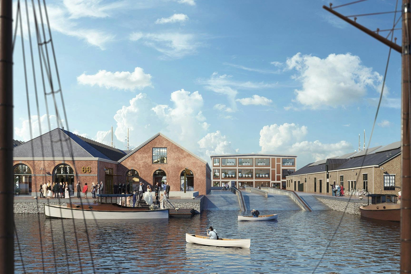 Stadhuis Den Helder Office Winhov en Van Hoogevest Architecten. Beeld door Office Winhov en Van Hoogevest Architecten