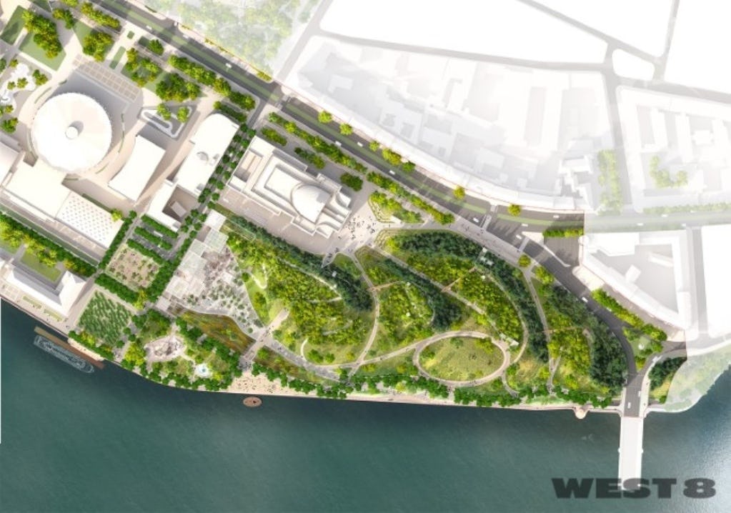 West 8 wint ontwerpwedstrijd voor stadspark Sint-Petersburg