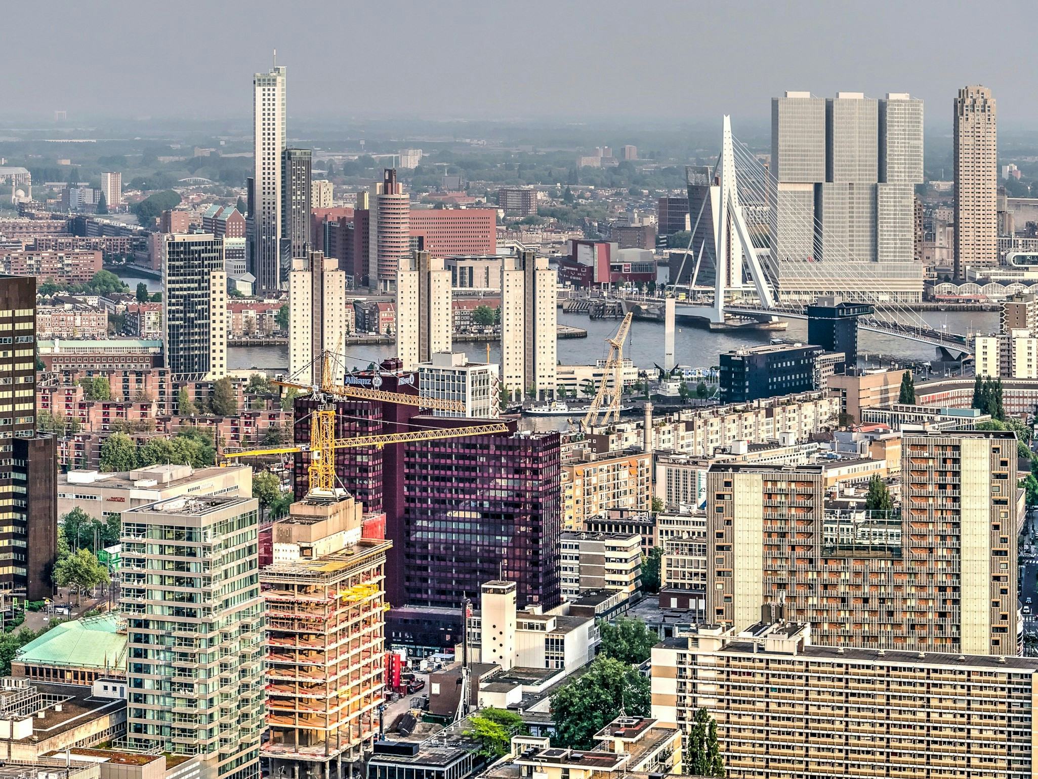 Hoogbouw in Rotterdam. Beeld Shutterstock