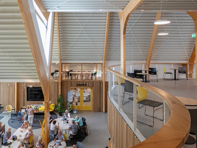 Dorpshuis Zwanenburg door heren 5 architecten. Beeld Luuk Kramer