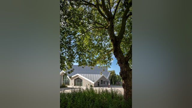 Dorpshuis Zwanenburg door heren 5 architecten. Beeld Luuk Kramer