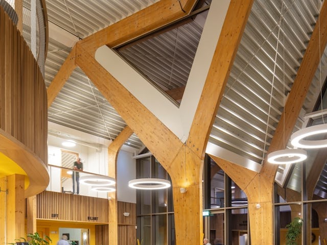 Dorpshuis Zwanenburg door heren 5 architecten. Beeld Luuk Kramer