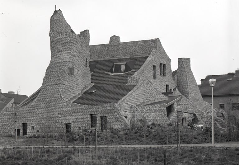 Woning De Waal aan de Johan Buziaulaan in Utrecht, 1981 