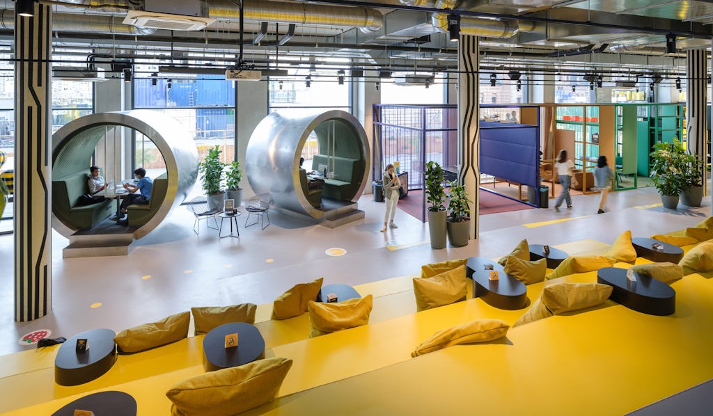 KCAP The Student Hotel Delft. Beeld Ossip van Duivenbode