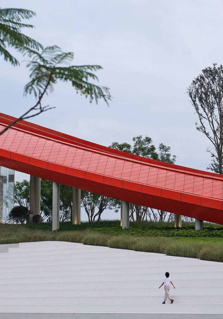 'Loop of Wisdom' door Powerhouse Company in Chengdu, China. Beeld Jonathan Leijonhufvud