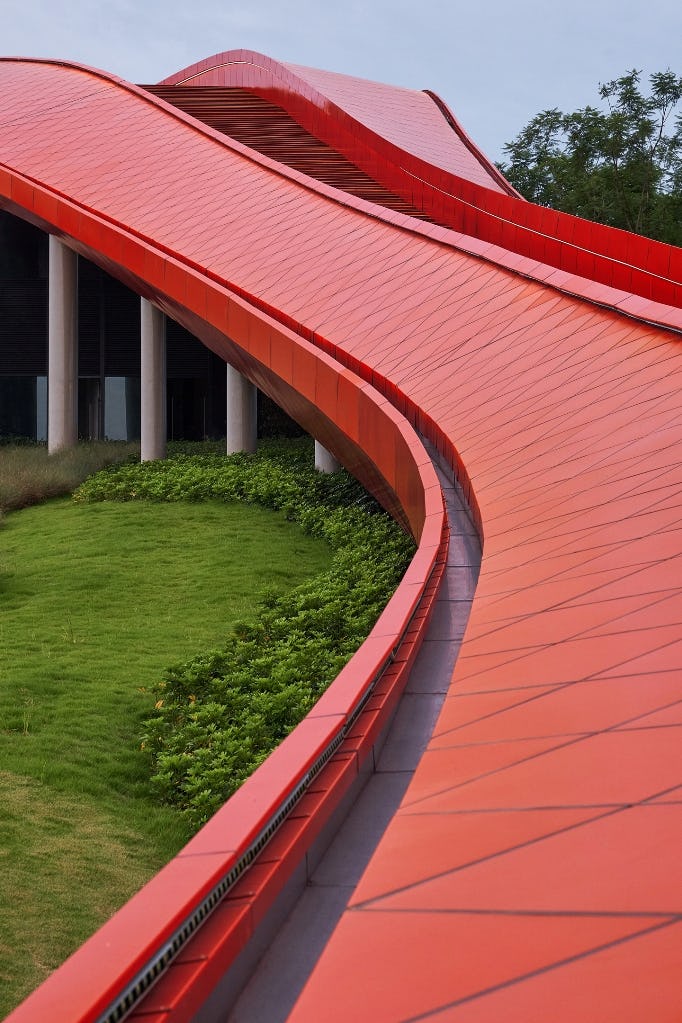 'Loop of Wisdom' door Powerhouse Company in Chengdu, China. Beeld Jonathan Leijonhufvud