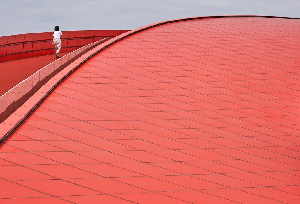 'Loop of Wisdom' door Powerhouse Company in Chengdu, China. Beeld Jonathan Leijonhufvud