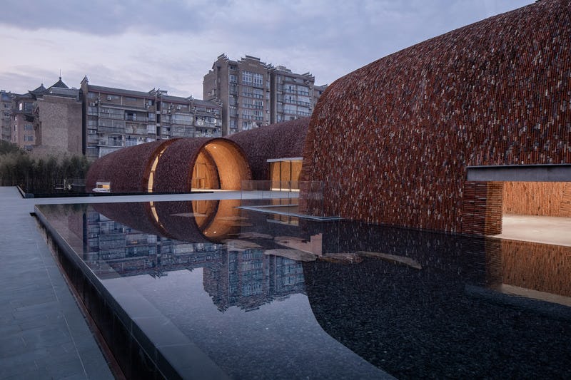 Jingdezhen Imperial Kiln Museum in China door Studio Zhu-Pei. 