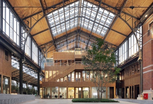 Gare Maritime in Brussel door Neutelings Riedijk Architecten maakt kans op de Brussel Architecture Prize in de categorie 'Grote ingrepen'. Beeld Filip Dujardin