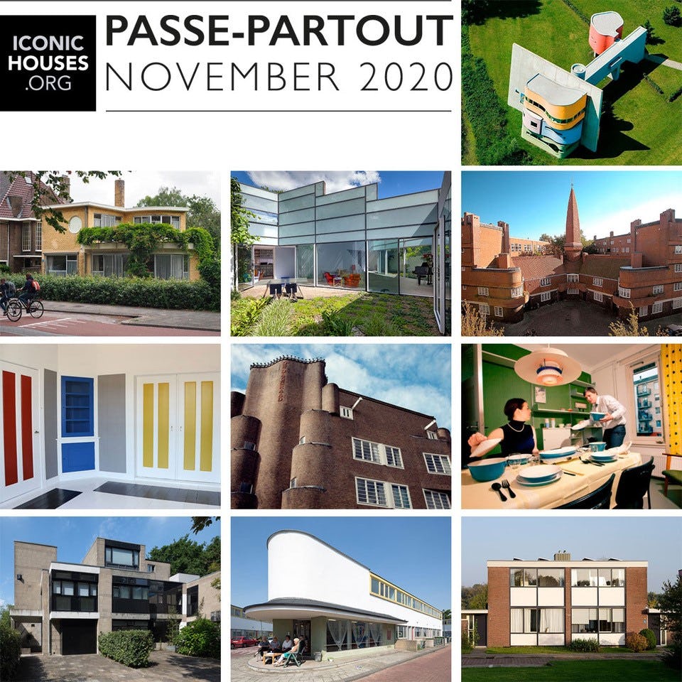 Agendatip: November - Iconic Houses Maand