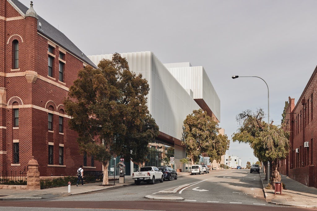 WA Museum Boola Bardip door Hassell + OMA