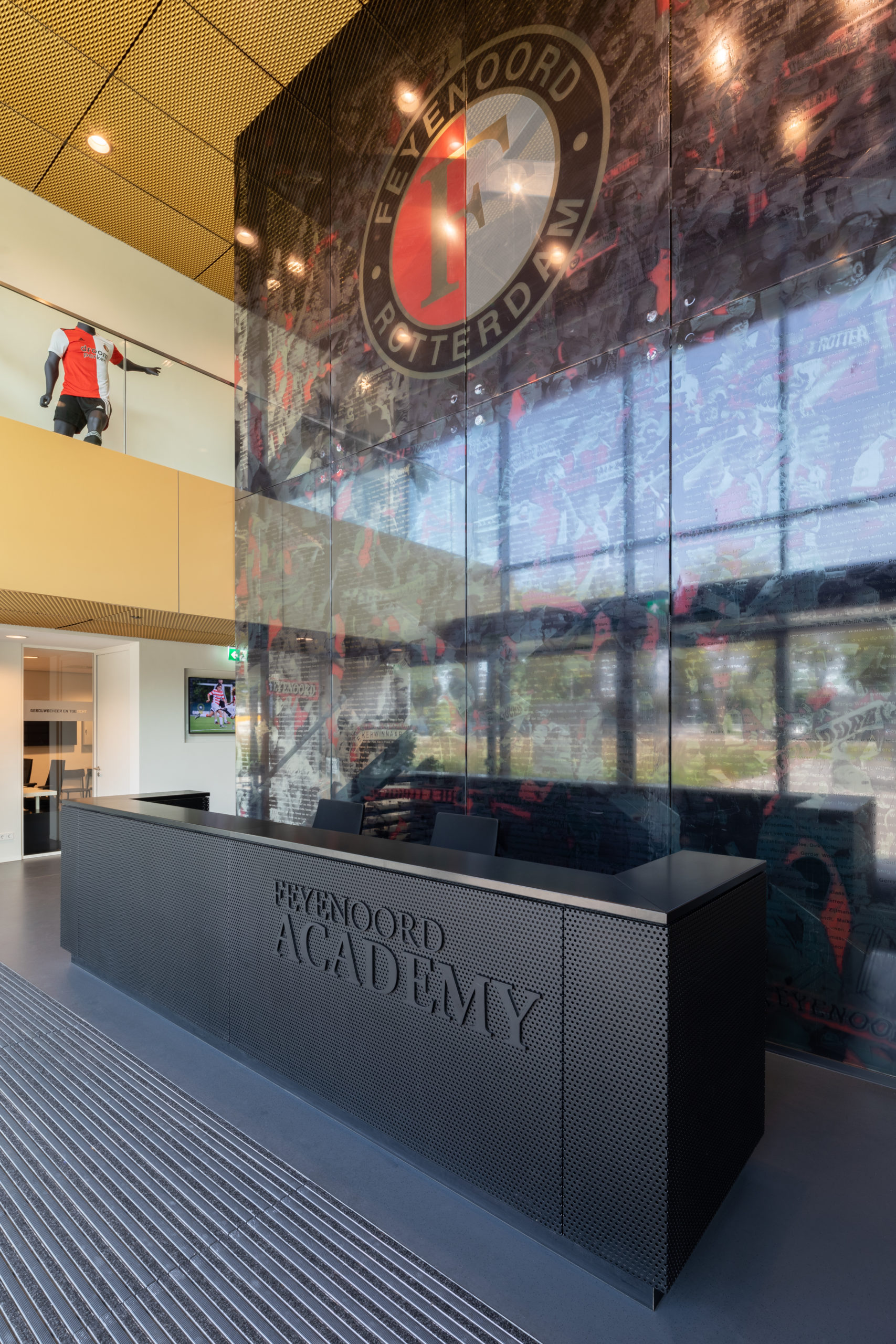 Feyenoord Academy en Sportclub Feyenoord - MoederscheimMoonen Architects. Beeld Bart van Hoek, Feyenoord Academy