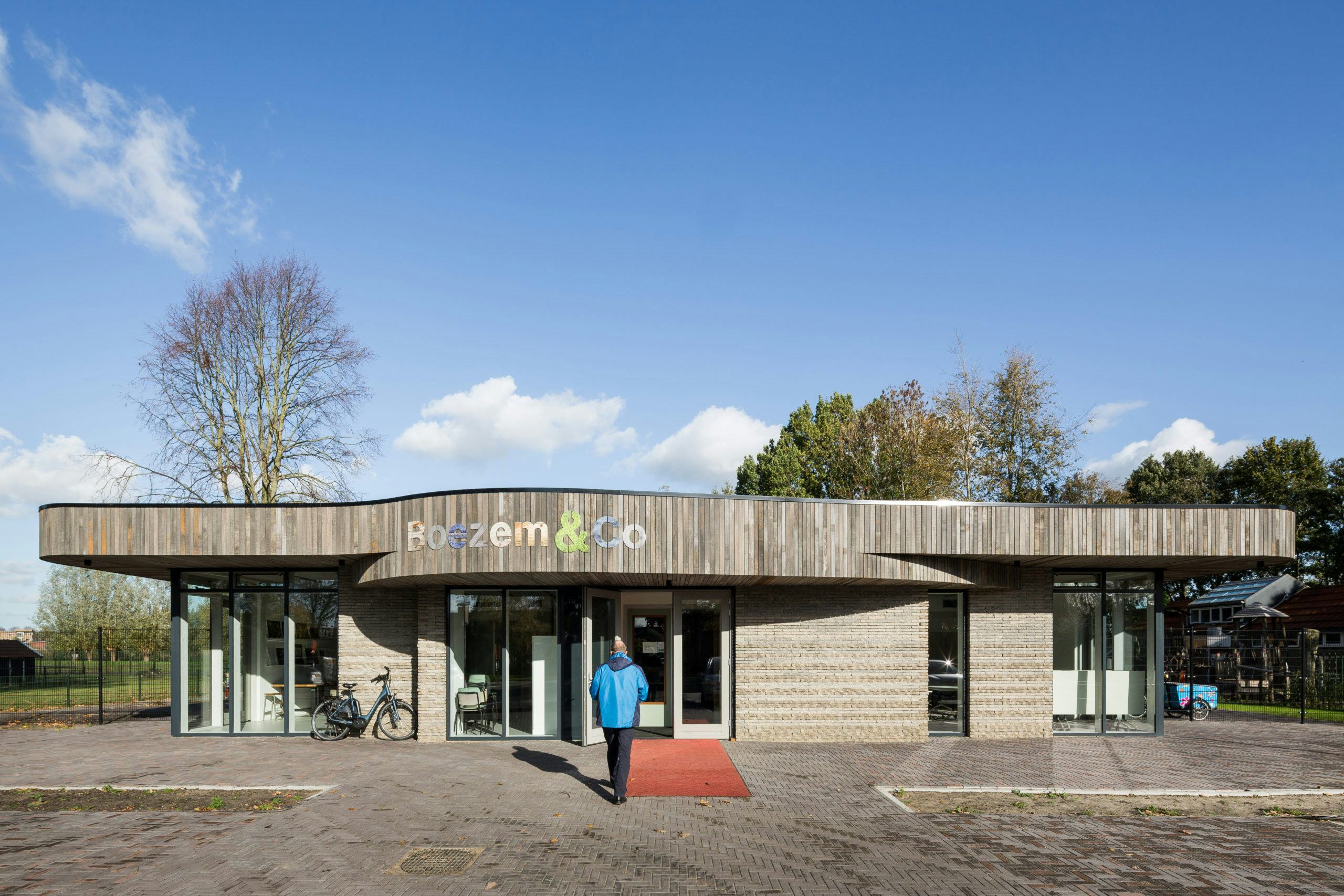Circulaire MFA De Boezem & Co in Oud-Bijerland door RoosRos Architecten. Beeld Lucas van der Wee Fotografie