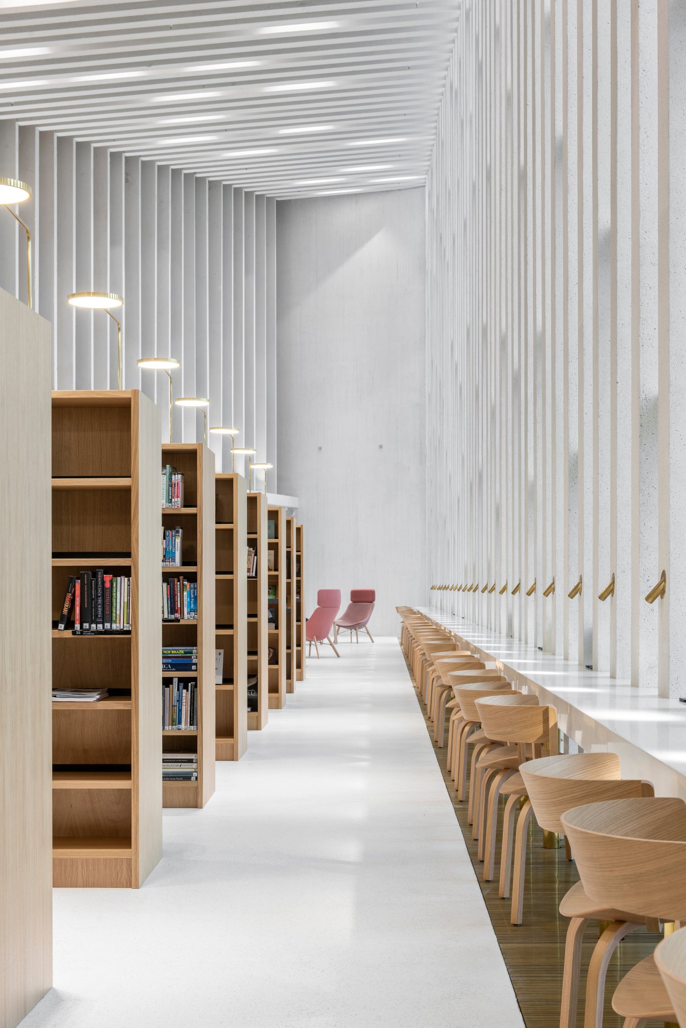 Kirkkonummi Library JKMM Architects. Beeld Pauliina Salonen