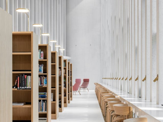 Kirkkonummi Library JKMM Architects. Beeld Pauliina Salonen