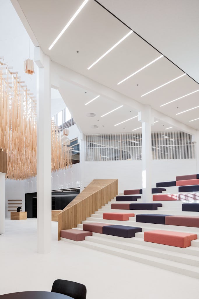 Kirkkonummi Library JKMM Architects. Beeld Tuomas Uusheimo