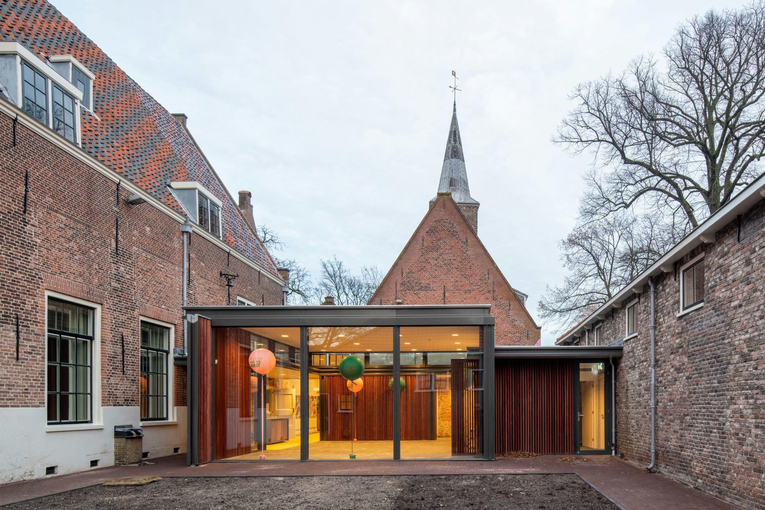 Museum van de Geest | Dolhuys in Haarlem door Verlaan & Bouwstra architecten. Beeld Verlaan & Bouwstra architecten