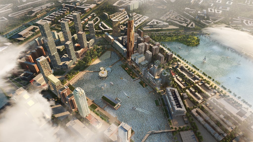 Codricoterrein in Rotterdam door Powerhouse Company. Beeld ATCHAIN