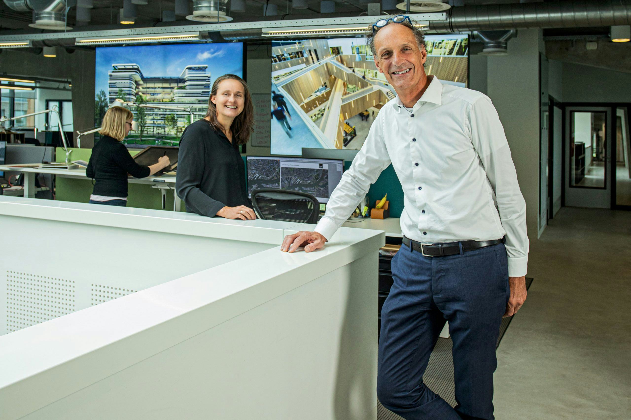 Willemineke Hammer en Victor de Leeuw. Beeld Femque Schook
