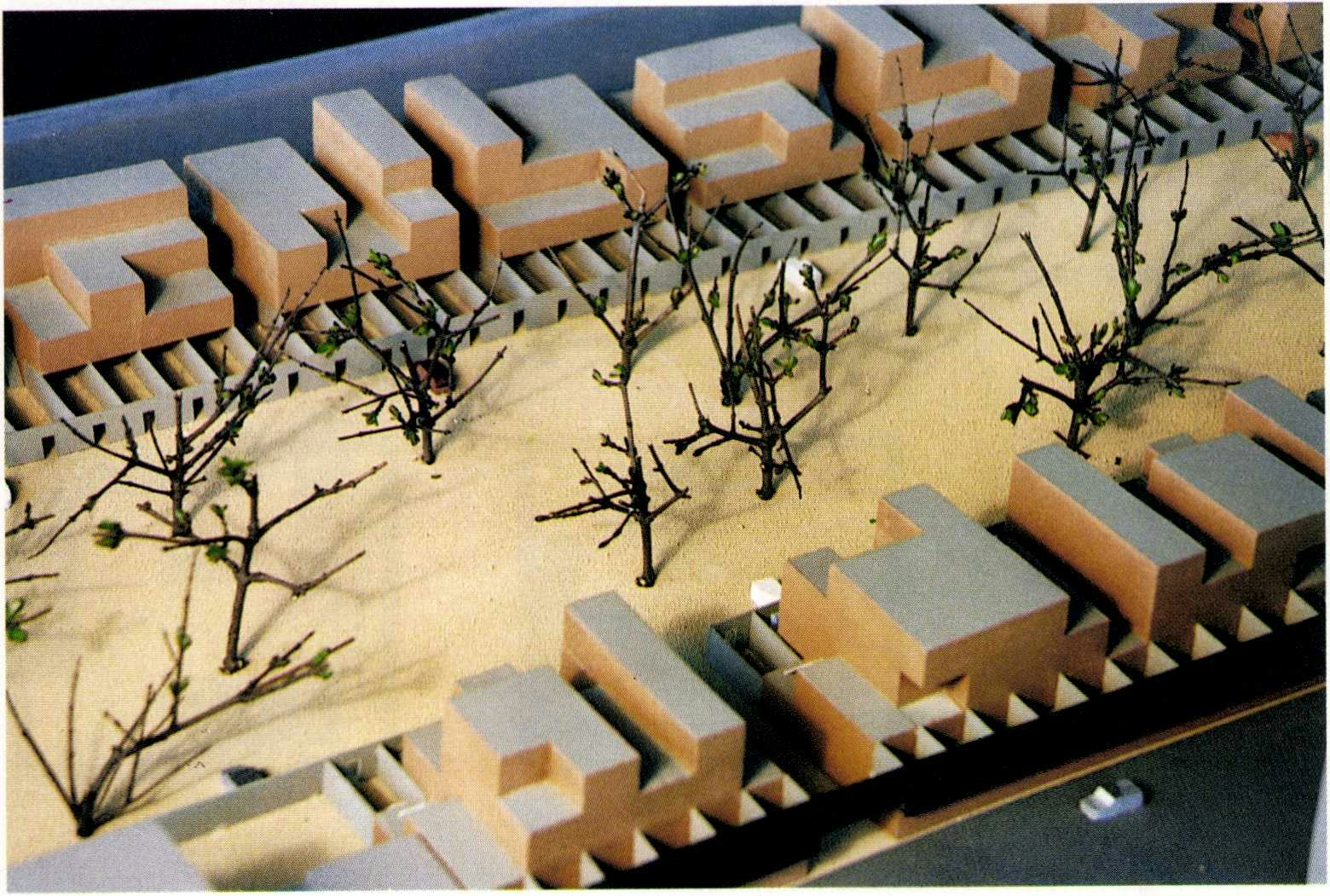 Maquettefoto van de Hollainhof