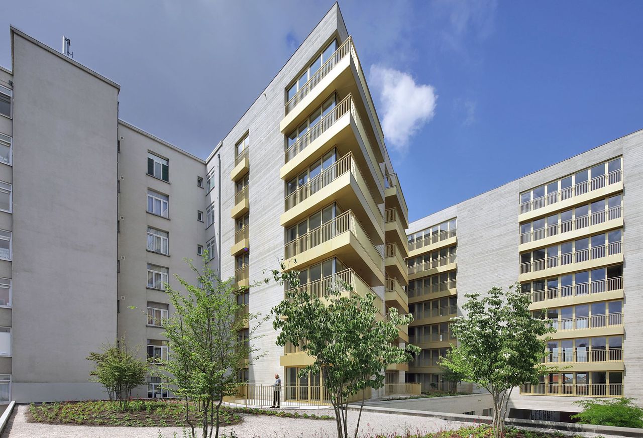 Koning Noord appartementen in Antwerpen - META architectuurbureau