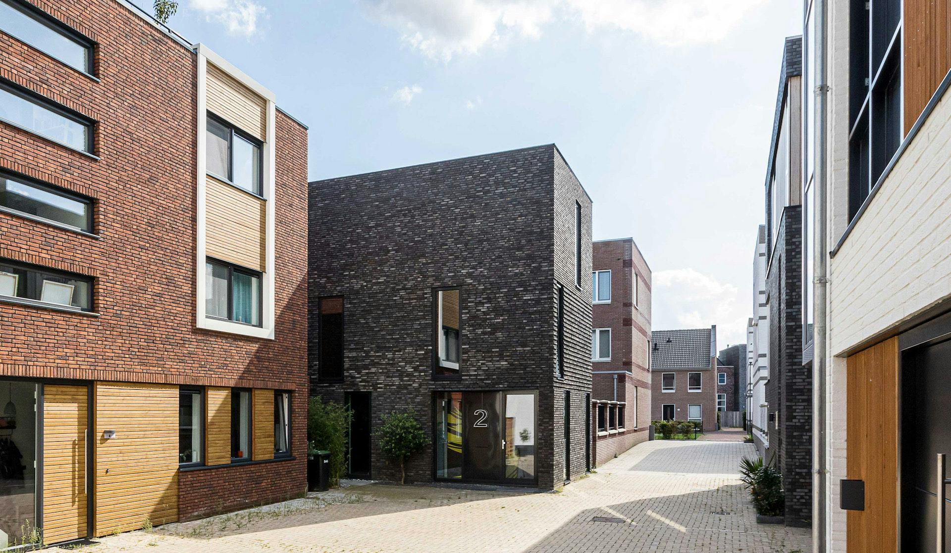 Vrijstaande stadswoning, Stadswerven Dordrecht door 8A Architecten. Beeld Sonja Velda