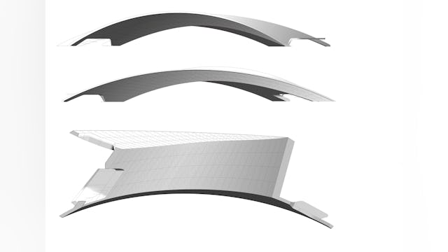 Tekening hoofdkantoor Le Monde Group door Snøhetta. Beeld Snøhetta