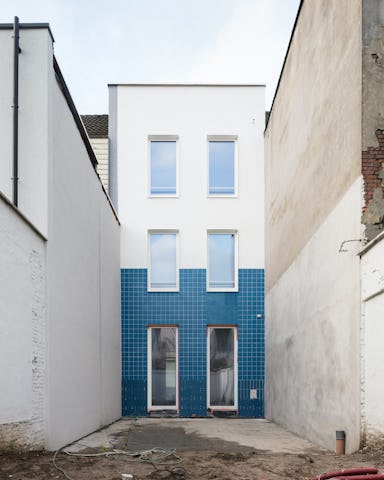 Starterswoning in Antwerpen door FELT architecture & design. Beeld Stijn Bollaert