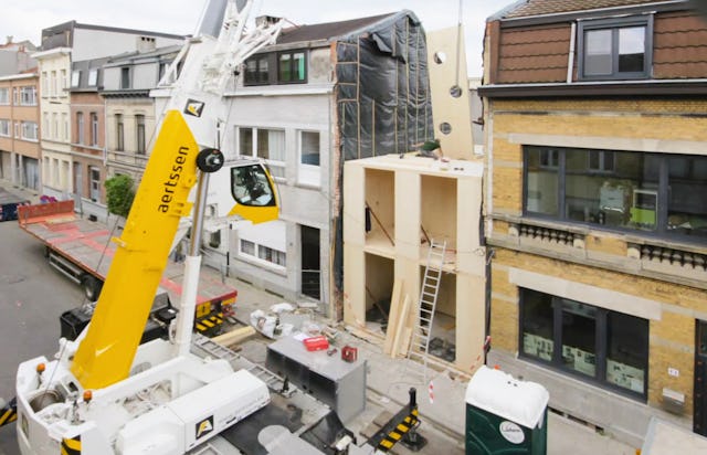 Bouw Starterswoning in Antwerpen door FELT architecture & design