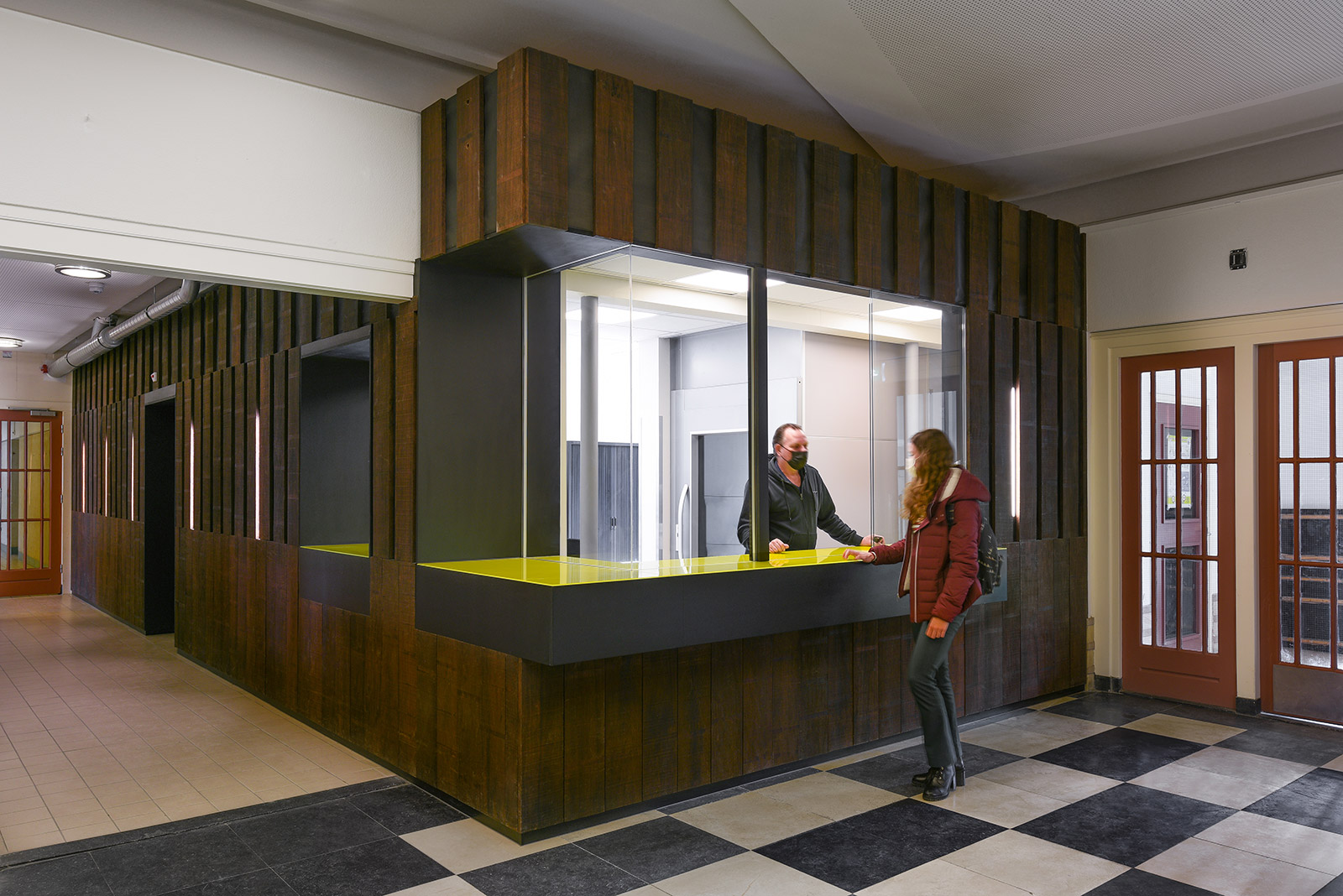 Transformatie Vossius Gymnasium in Amsterdam door Marlies Rohmer Architecture & Urbanism. Beeld Roos Aldershoff