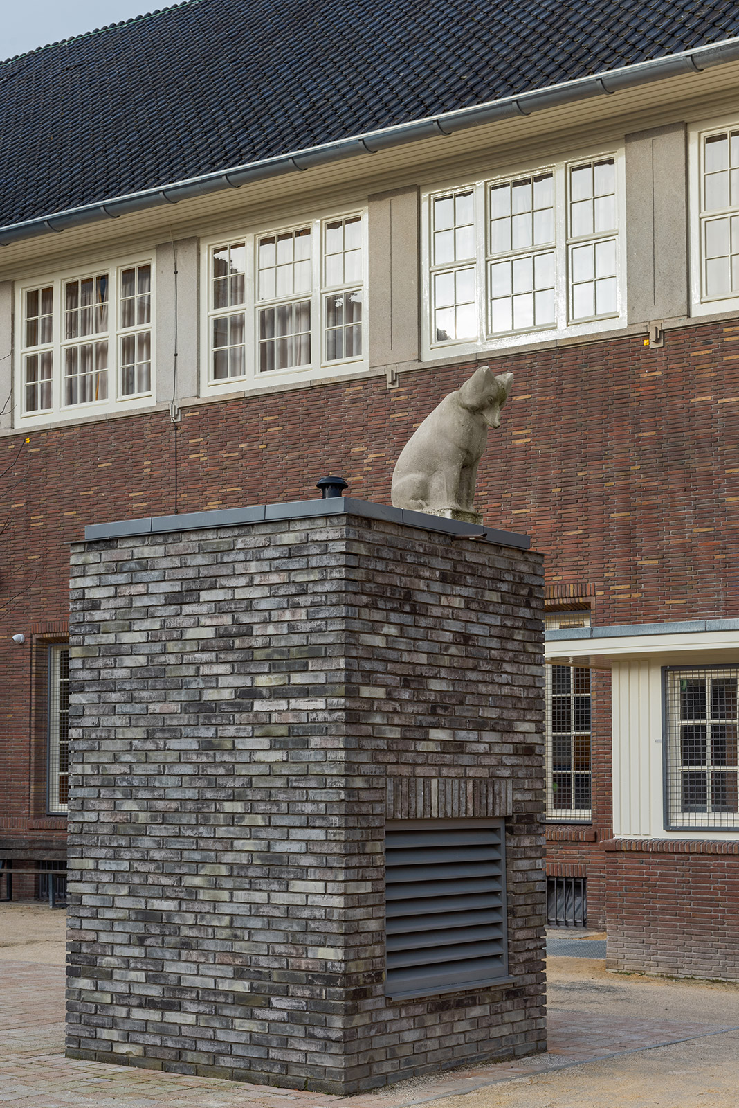 Transformatie Vossius Gymnasium in Amsterdam door Marlies Rohmer Architecture & Urbanism. Beeld Roos Aldershoff