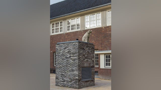 Transformatie Vossius Gymnasium in Amsterdam door Marlies Rohmer Architecture & Urbanism. Beeld Roos Aldershoff