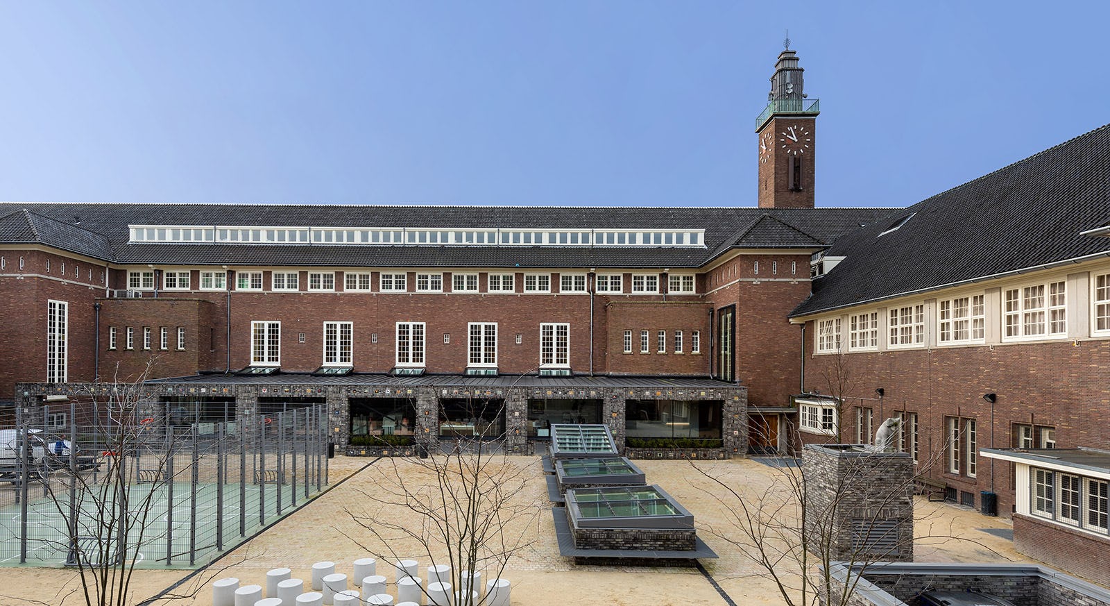 Transformatie Vossius Gymnasium in Amsterdam door Marlies Rohmer Architecture & Urbanism. Beeld Roos Aldershoff