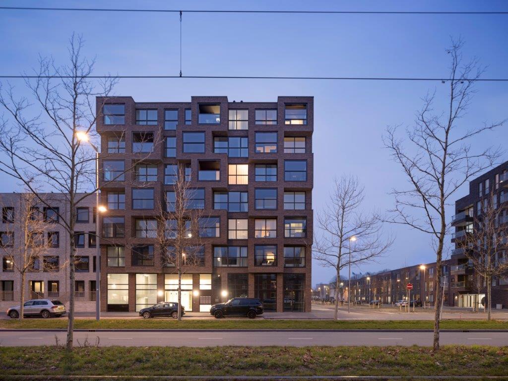 Machinistenhof Rotterdam door Spee Architecten. Ontwikkelaar Leyten. Beeld Ossip van Duivenbode