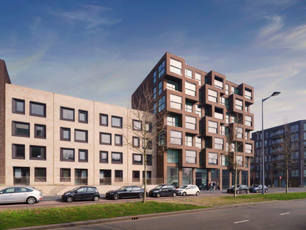 Machinistenhof Rotterdam door Spee Architecten. Ontwikkelaar Leyten. Beeld Ossip van Duivenbode