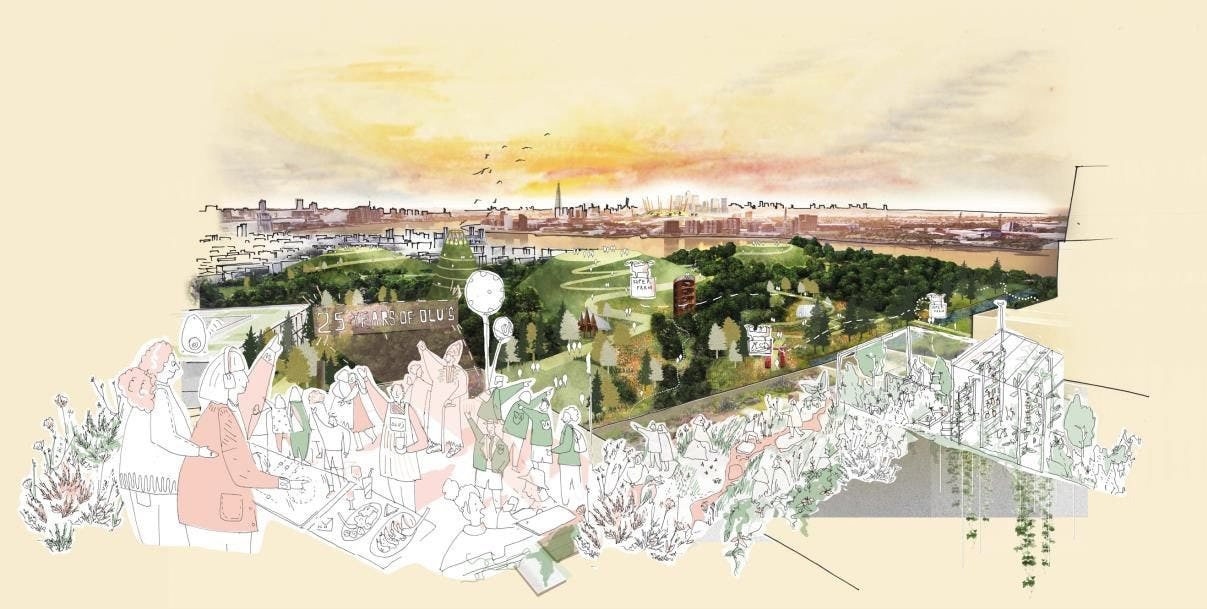 Masterplan Thamesmead Waterfront Londen van onder andere Marc Koehler wint