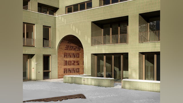 Spaarndammerhart in Amsterdam door Korth Tielens Architecten en Marcel Lok_Architect. Beeld Max Hart Nibbrig