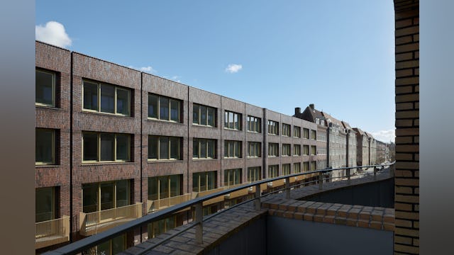 Spaarndammerhart in Amsterdam door Korth Tielens Architecten en Marcel Lok_Architect. Beeld Max Hart Nibbrig