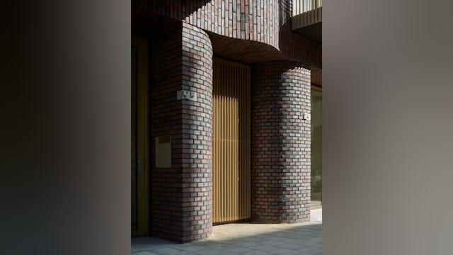 Spaarndammerhart in Amsterdam door Korth Tielens Architecten en Marcel Lok_Architect. Beeld Max Hart Nibbrig