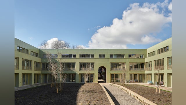 Spaarndammerhart in Amsterdam door Korth Tielens Architecten en Marcel Lok_Architect. Beeld Max Hart Nibbrig