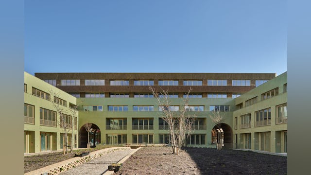 Spaarndammerhart in Amsterdam door Korth Tielens Architecten en Marcel Lok_Architect. Beeld Max Hart Nibbrig