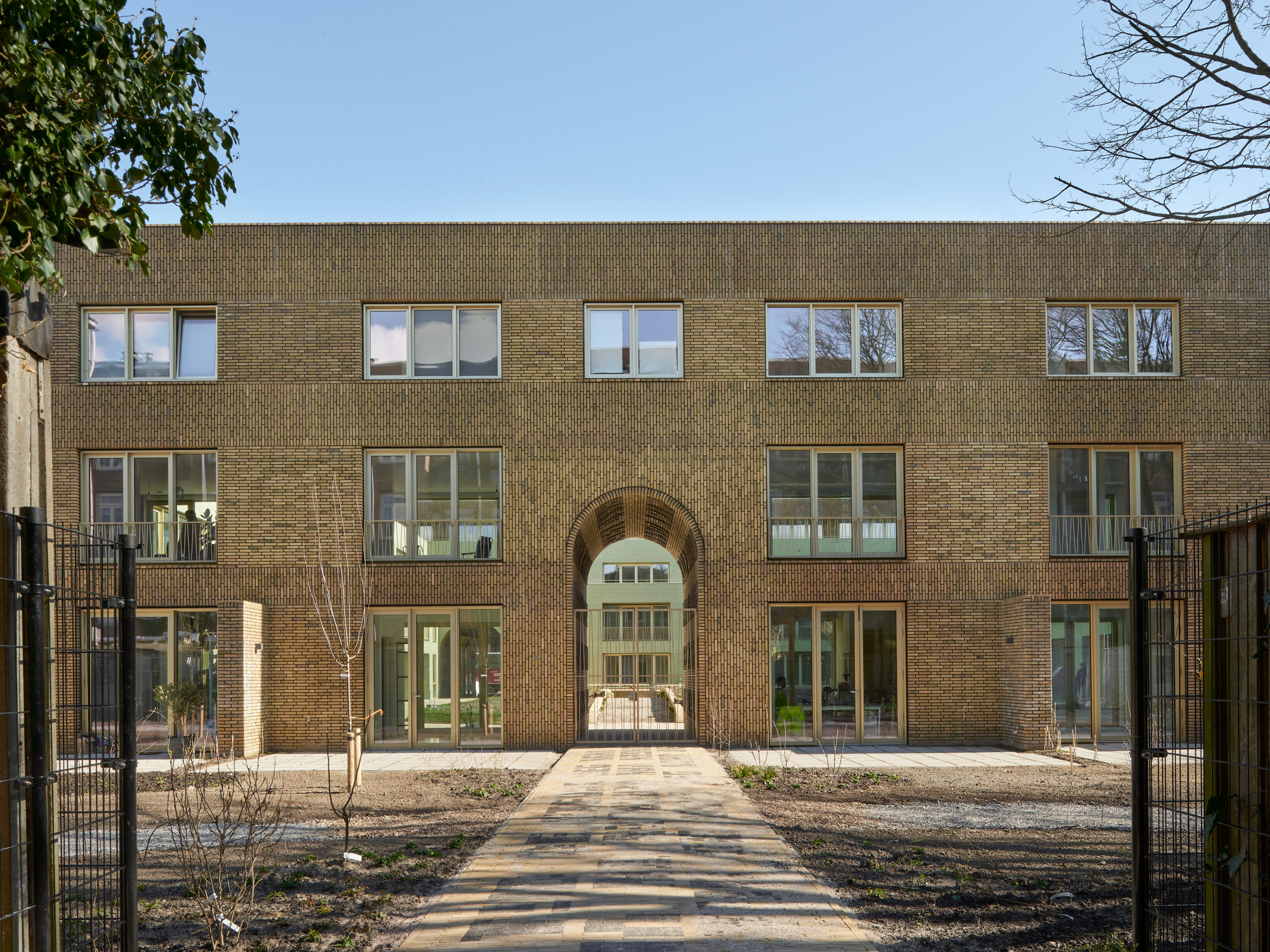 Spaarndammerhart in Amsterdam door Korth Tielens Architecten en Marcel Lok_Architect. Beeld Max Hart Nibbrig