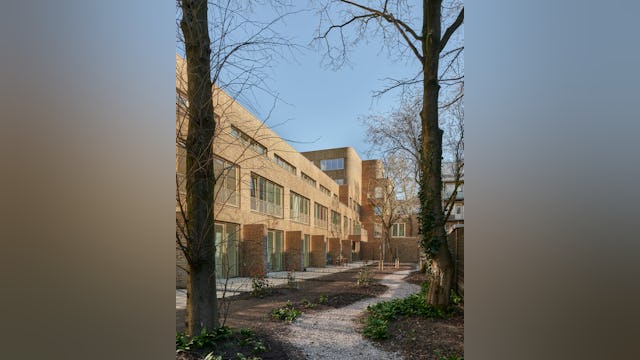 Spaarndammerhart in Amsterdam door Korth Tielens Architecten en Marcel Lok_Architect. Beeld Max Hart Nibbrig