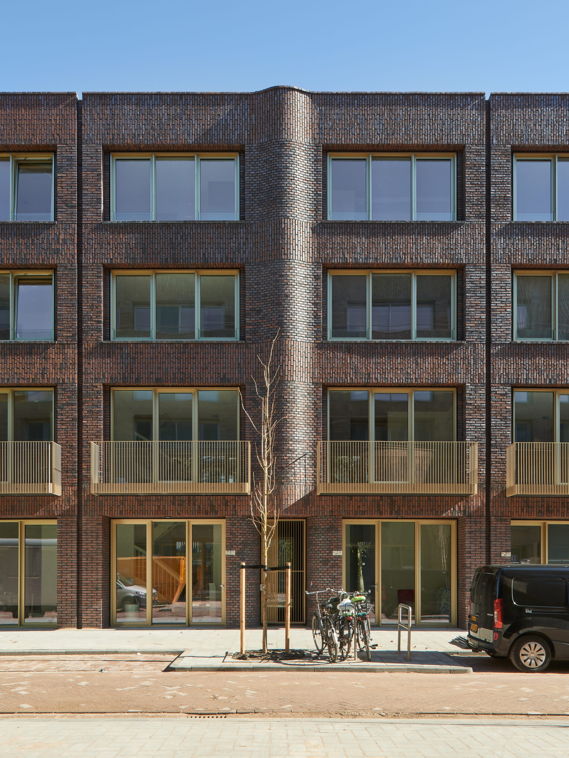 Spaarndammerhart in Amsterdam door Korth Tielens Architecten en Marcel Lok_Architect. Beeld Max Hart Nibbrig